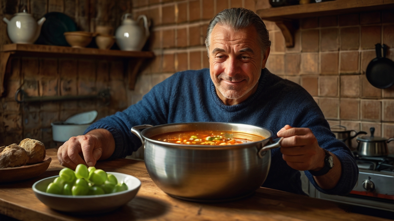 Bowl di cereali e frutta fresca